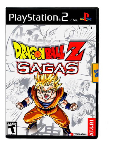 Juego Dragon Ball Z Sagas Ps 2 - Físico En Caja