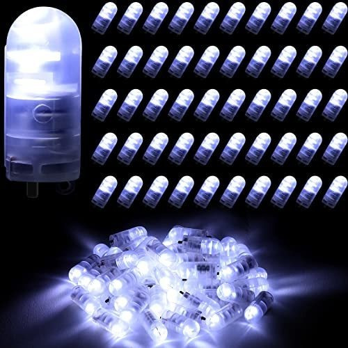 50 Piezas Led Luces De Globo Mini Batería De Luces 4426a