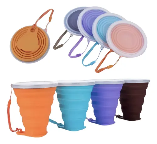 comprar Vaso Para Viaje Plegable De Silicona Portable, Casa Niños