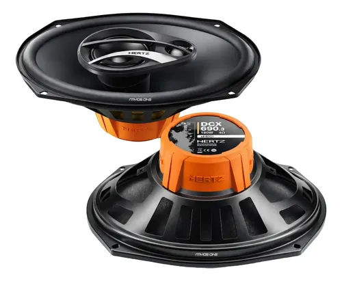 Par Alto Falante Triaxial 6x9 Hertz Dcx 690.3 180w Dieci | Frete