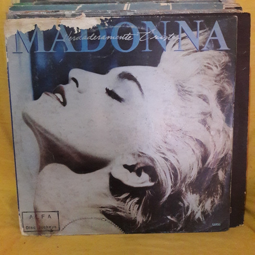 Vinilo Madonna Verdaderamente Triste P Si1