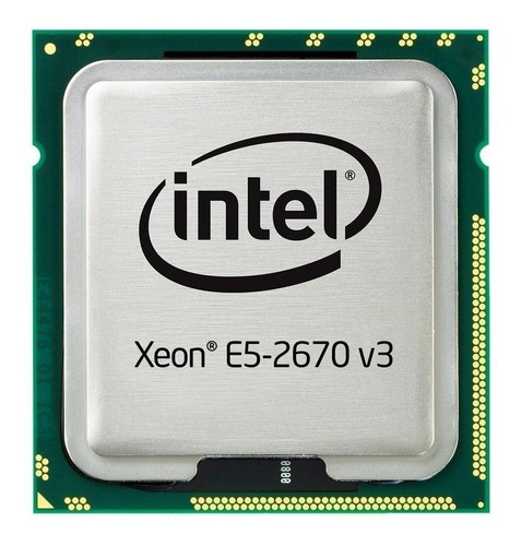 Procesador Intel Xeon E5-2670 V3 BX80644E52670V3  de 12 núcleos y  3.1GHz de frecuencia
