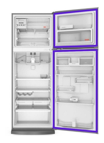 Jogo Borrachas De Geladeira Freezer E Porta Electrolux Dc49x