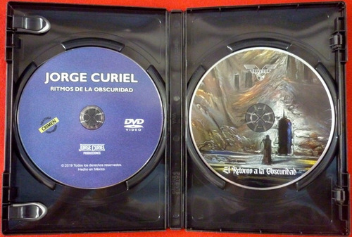 Imagen 4 de 5 de Jorge Curiel - Ritmos De La Obscuridad - Edición Dvd Y Cd