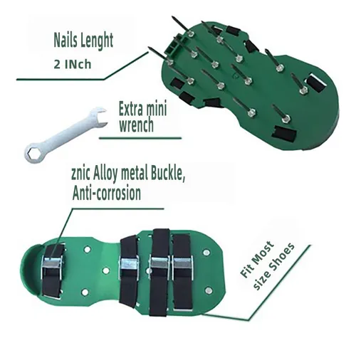 2025 Zapatos Aireadores De Césped: Herramienta Eficaz Arar