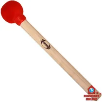 Comprar Baqueta Surdo Contemporânea 39ac Maçaneta Vermelha Madeira