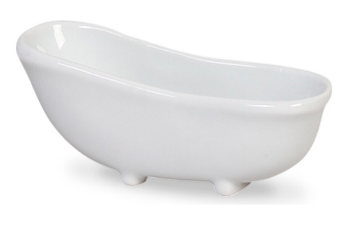 Saboneteira Banheiro Box Branca Bebe Ceramica Banheira 