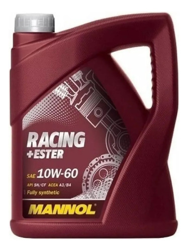 Aceite Mannol Racing + Ester 10w60 4lts