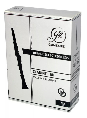 Cañas Gonzalez Para Clarinete  Modelo Gd  Numero 3.5