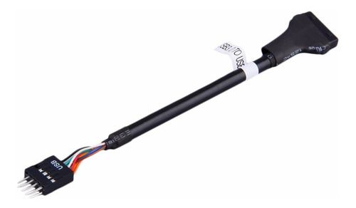 Imagem 5 de 8 de Cabo Adaptador Usb 3.0 Para Usb 2.0 Conversor Macho