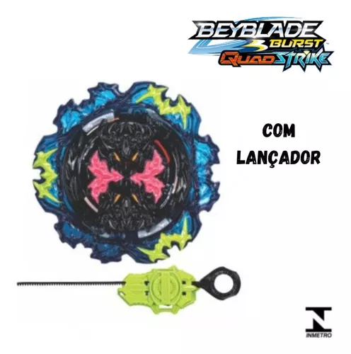 Brinquedo Pião Peão Blayblade Com Lançador + Campo de Batalha em