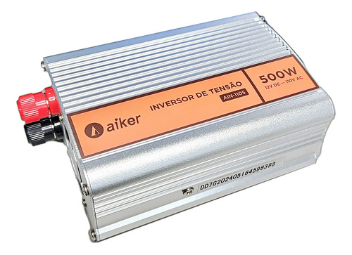 Inversor Conversor De Tensao Transforma 12v P/ 110v 500w