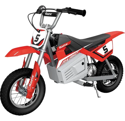 Motocicleta Eléctrica De Motocross Rocket Razor Mx350, Rojo