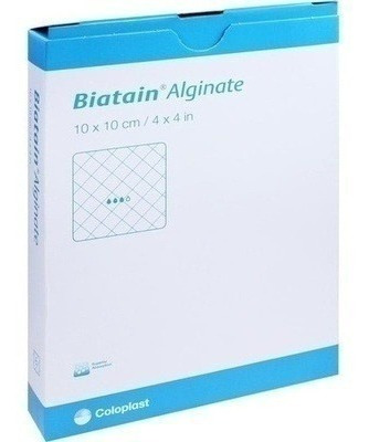 Aposito Alginato De Calcio 10x10 (unidad) Biatain Coloplast 