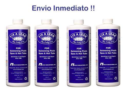 Imagen 3 de 7 de 2 Selladores Fugas Para Albercas Y Jacuzzi Fix A Leak 32 Oz