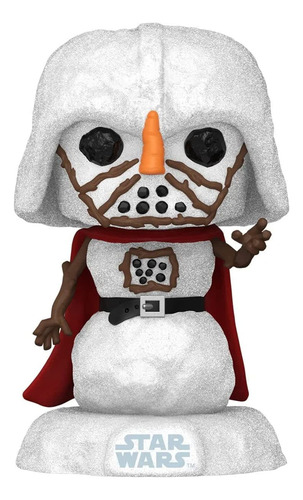 Pop Star Wars: Holiday - Muñeco De Nieve Darth Vader Funko P