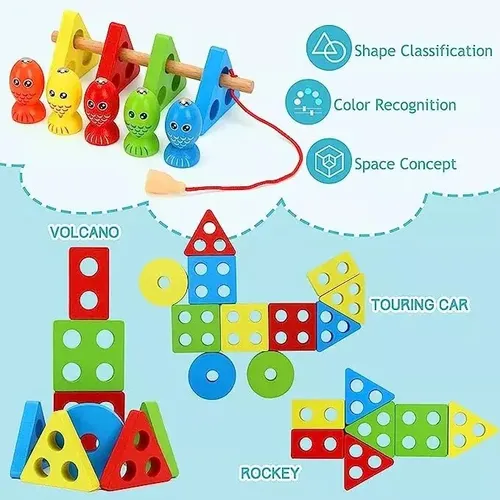 Tablero Montessori De Tornillos Y Herramientas De Madera | Juego Educativo Para Motricidad Fina | Incluye 10 Tornillos + 4 Herramientas | 3-6 Años | Regalo Original