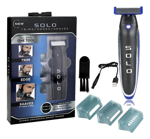 Maquininha Barbear Eletrico Microtouch Solo Aparador Barba