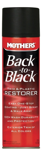 Back-to-black® Trim & Plastic Restorer - Spray - Mothers Color Negro