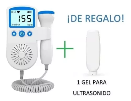 GENERICO Doppler Fetal Monitor Escucha los Latidos De Tu Bebe mas gel  Incluido