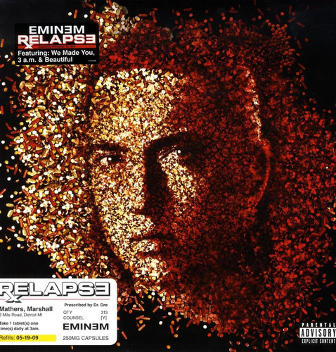 Vinilo: Eminem - Relapse (explicit Lyrics)