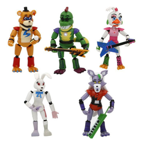 Figura De Acción Five Nights At Freddys Fnaf Para Niños, 5 U