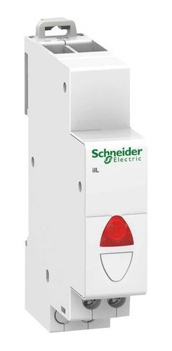 Piloto Luminoso Para Riel Din Rojo 110v 220v Schneider