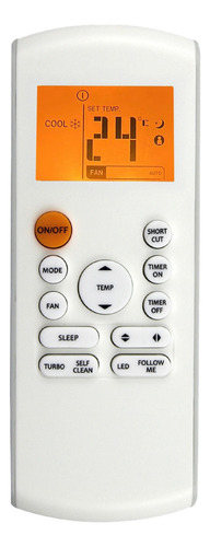 Reemplace El Mando A Distancia Rg57a16/bgef Para Midea Fresh