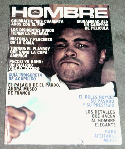 Revista Hombre Muhammad Ali