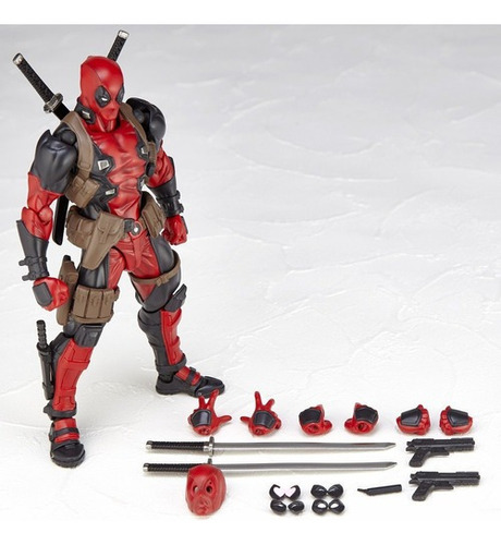 Versión Premium Deadpool Estilo Yamaguchi, Articulado