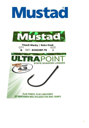 Anzuelo Mustad Ultra Point 60403np Pejererrey X Sobre