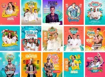 Comprar Pack Canva Carnaval Mídias Sociais Editáveis 15 Artes