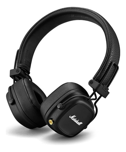 Auriculares inalámbricos Bluetooth Marshall Major Iv, color negro