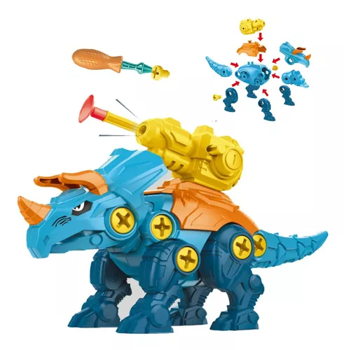 Ovo Dinossauro De Brinquedo Monta Desmonta Parafuso E Chave Blocos De  Montar Educativo Pedagógico Presente Para Criança Didático Infantil Menina  Menino Divertido Criativo Ark Toys - Akt3857