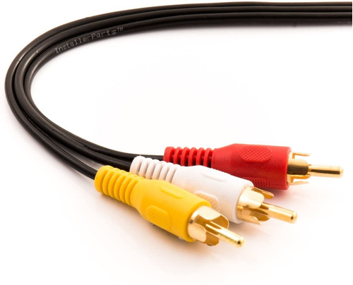 Cable De Audiovideo Rca Macho A Macho X 3 De 75 Pies Ch...