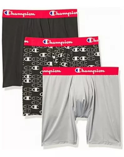 Champion Boxer Brief Para Uso Diario Paquete De 3 Piezas Meses Sin