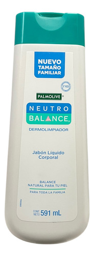 Jabón Ducha Líquido Corporal Palmolive Neutro Balance 591ml