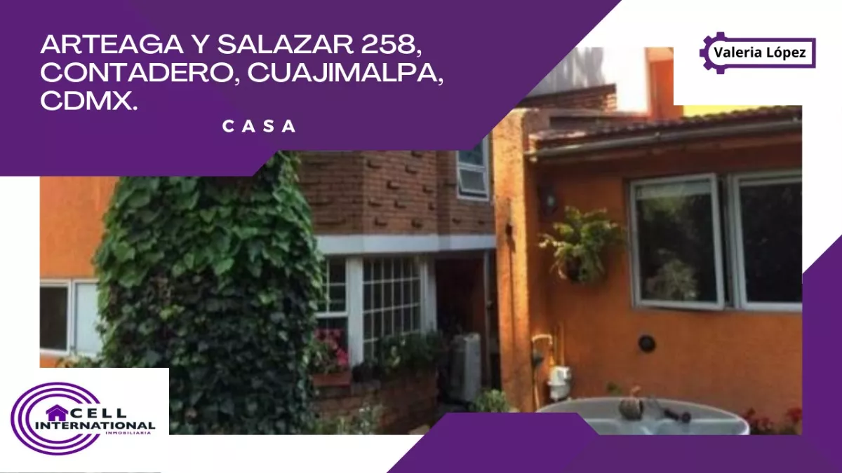 Venta De Casa En Avenida Arteaga Y Salazar, Contadero, Cuajimalpa, Cdmx