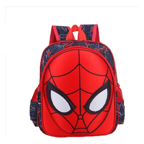 Mochila Gran Capacidad Araña Estudiante Moda Lindo