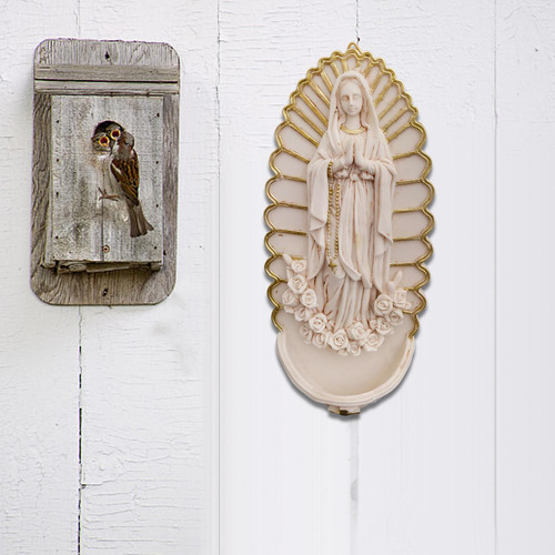 Estatua Religiosa Artesanal Figuritas De María Para