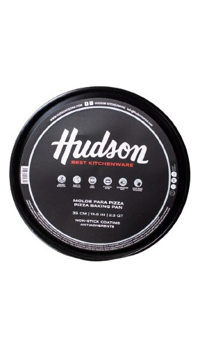 Pizzera  Hudson Teflón Antiadherente 35 Cm Acero Horno Fcg