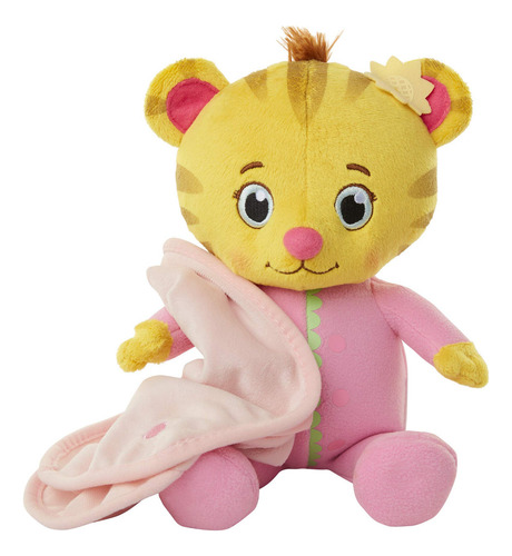 Peluche Margaret Bebé De La Vecindad De Daniel Tigre. Color Rosa, Amarillo