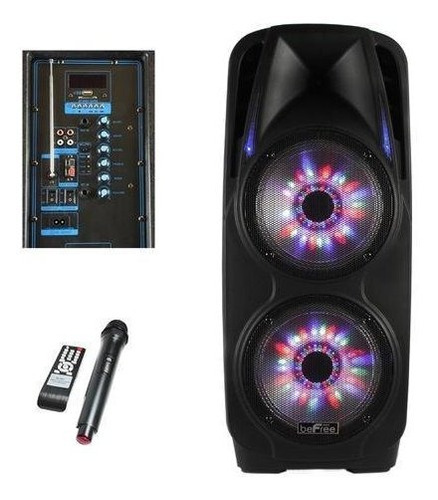 Befree Sonido 2x10 Pulgadas Woofer Altavoz Portátil Bluetoot