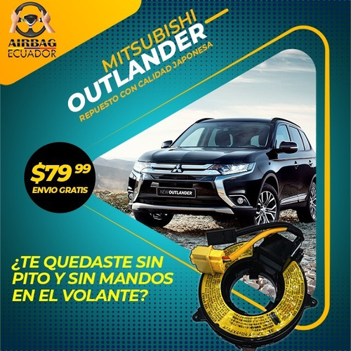 Imagen 2 de 4 de Cinta Clock Spring Mitsubishi Montero L200 Asx Outlander