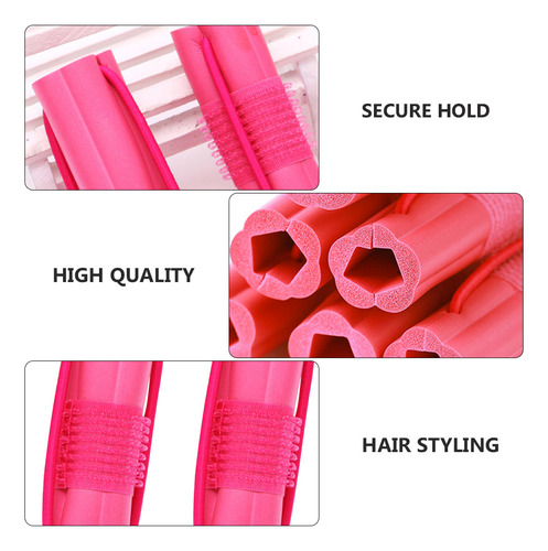 12 Herramientas Para Rizar El Pelo, Esponjas, Autoadherentes