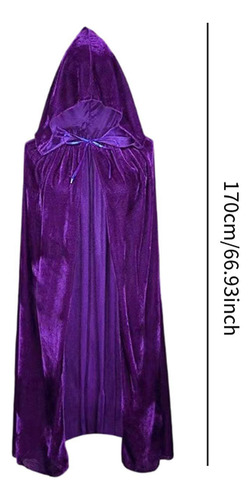 Con Capucha Para Halloween, Capa Suave Para Discoteca,