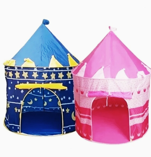 Carpa Casita Infantil De Tela Desarmable - 2 Colores