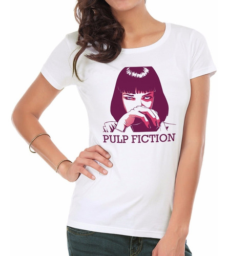 Remera Mujer   Pulp Fiction Inkpronta