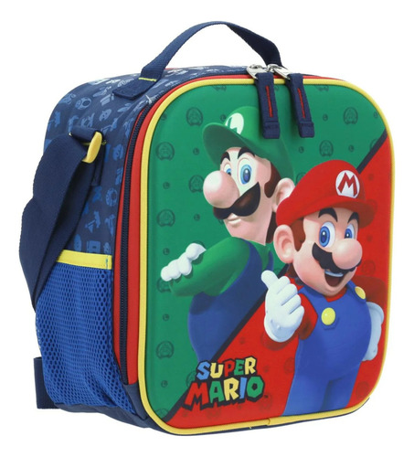 Lonchera Termica Escolar Chenson Luigi Mario Bros