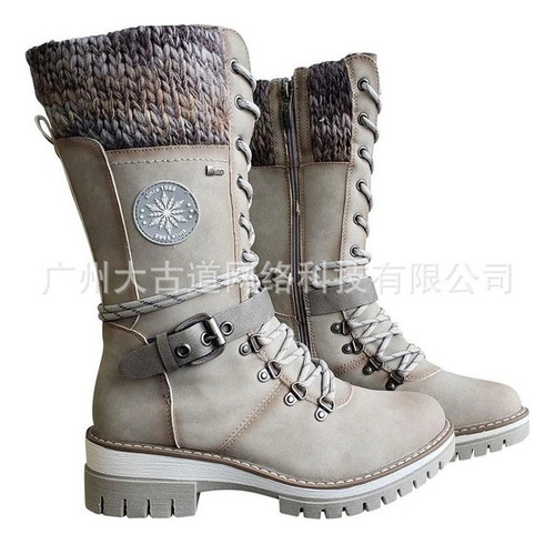Botas Con Cordones Para Mujer, Botas Vaqueras Tipo Caballero